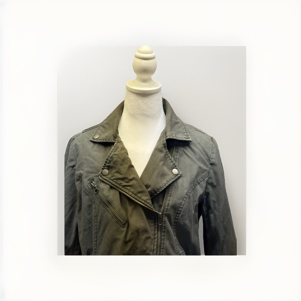 G.H. Bass & Co. Olive Green Bomber Jacket